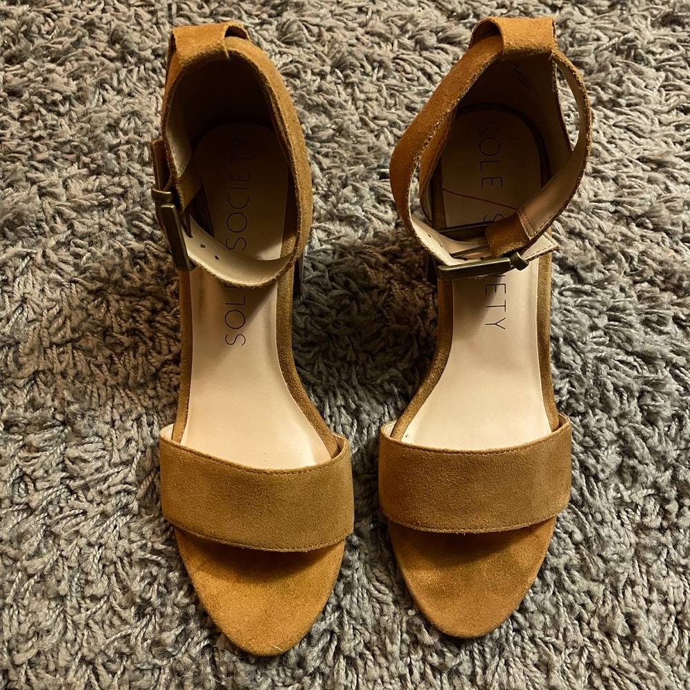 Suede Heels